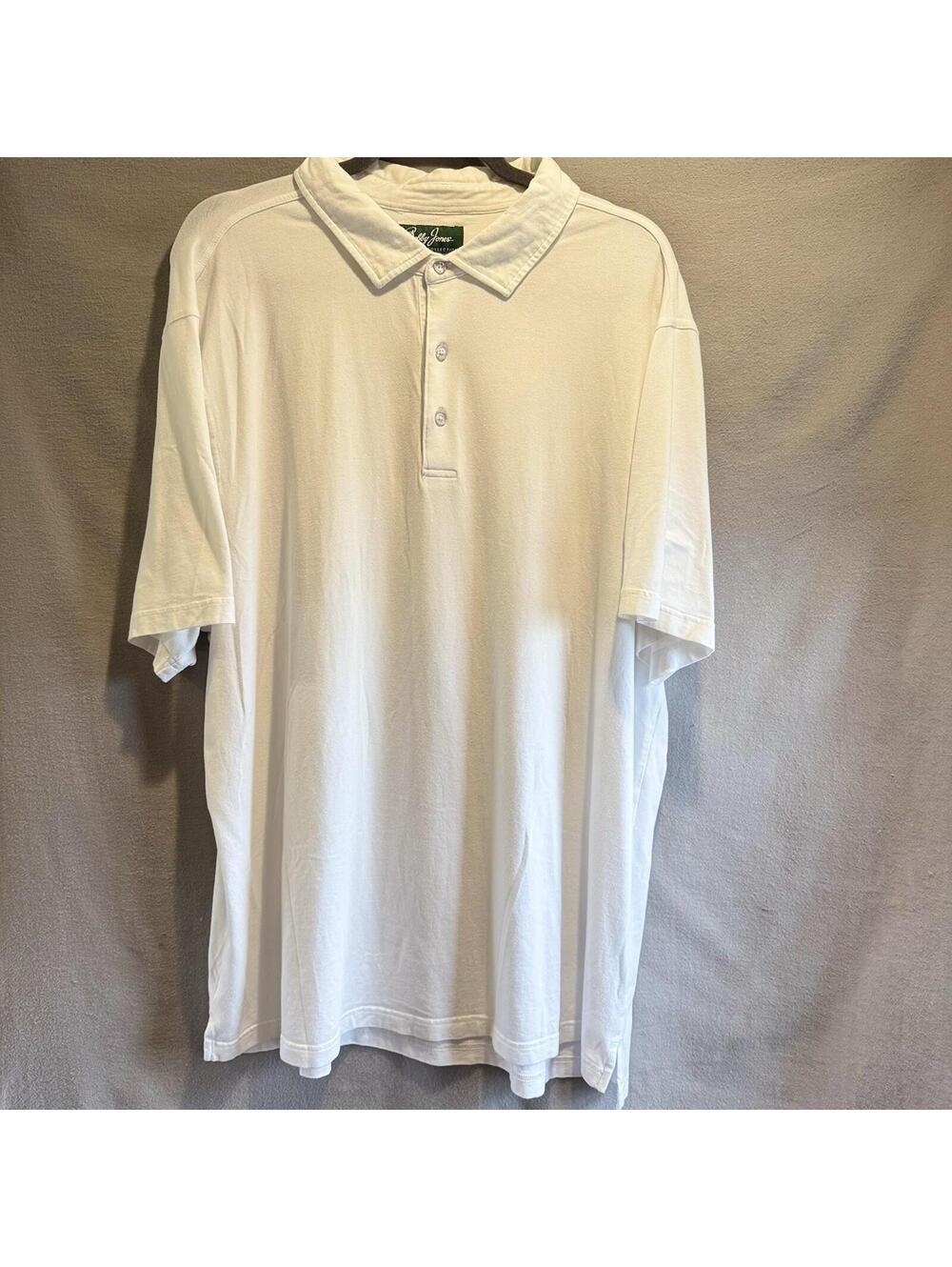 Bobby Jones Polo White Athletic Wear Golf Shirt Men’s Size XXL